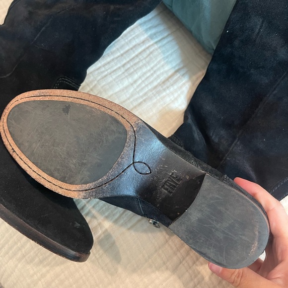 Frye Knee High Suede Boots - Picture 2 of 4
